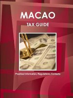 Macao Tax Guide - Practical Information, Regulations, Contacts