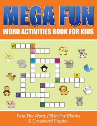 Mega Fun Word Activities Book For Kids