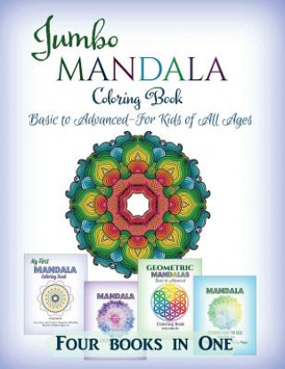 Jumbo Mandala Coloring Book