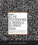 El-Hi Textbooks & Serials In Print, 2016