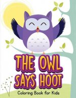 Owl Says Hoot (Owl Coloring Book for Children 1)
