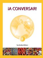 !A Conversar! Level 4 Student Workbook