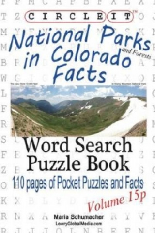 Circle It, National Parks and Forests in Colorado Facts, Pocket Size, Word Search, Puzzle Book