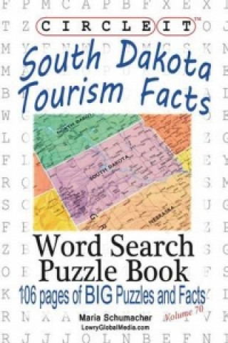 Circle It, South Dakota Tourism Facts, Word Search, Puzzle Book