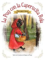Pug Con La Caperucita Roja - Libro Para Colorear