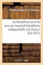 Le Retablissement Du Pouvoir Imperial Hereditaire Indispensable A La France