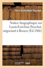 Notice Biographique Sur Louis-Ezechias Pouchet, Negociant A Rouen, Membre de la Societe