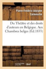 Du Theatre Et Des Droits d'Auteurs En Belgique. Aux Chambres Belges