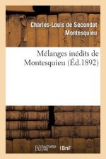Melanges Inedits de Montesquieu