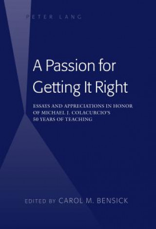Passion for Getting It Right