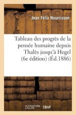 Tableau Des Progres de la Pensee Humaine Depuis Thales Jusqu'a Hegel (6e Edition)