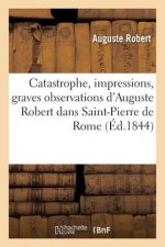 Catastrophe, Impressions, Graves Observations d'Auguste Robert Dans Saint-Pierre de Rome