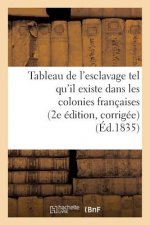 Tableau de l'Esclavage Tel Qu'il Existe Dans Les Colonies Francaises (2e Edition, Corrigee)