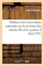 Petition A La Convention Nationale Sur La Revision Des Articles IX Et X, Section 4, de la Loi