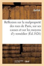 Reflexion Sur La Malproprete Des Rues de Paris, Sur Ses Causes Et Sur Les Moyens d'y Remedier
