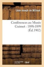 Conferences Au Musee Guimet: 1898-1899
