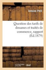 Question Des Tarifs de Douanes Et Traites de Commerce, Rapport Presente Par M. Antoine Petit, Au Nom