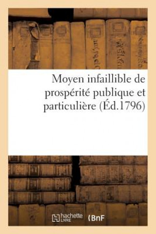 Moyen Infaillible de Prosperite Publique Et Particuliere (Ed.1796)