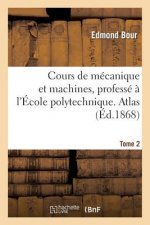 Cours de Mecanique Et Machines, Professe A l'Ecole Polytechnique. Atlas, T. 2