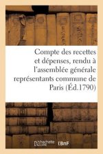 Compte Des Recettes Et Depenses, Rendu A l'Assemblee Generale Des Representants Commune de Paris