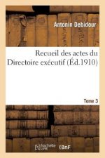 Recueil Des Actes Du Directoire Executif Tome 3