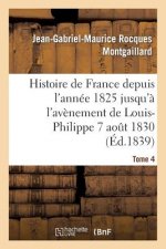 Histoire de France Depuis l'Annee 1825 Jusqu'a l'Avenement de Louis-Philippe (7 Aout 1830). T4