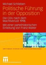 Politische Fuhrung in der Opposition