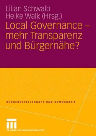 Local Governance - Mehr Transparenz Und Burgernahe?
