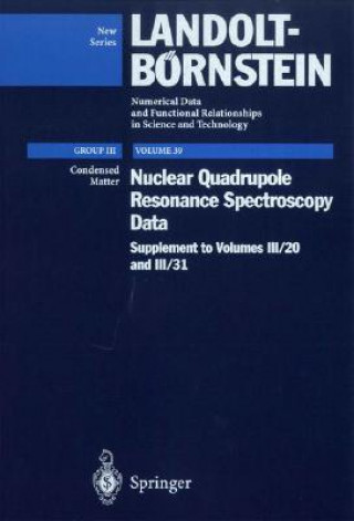 Nuclear Quadrupole Resonance Spectroscopy Data
