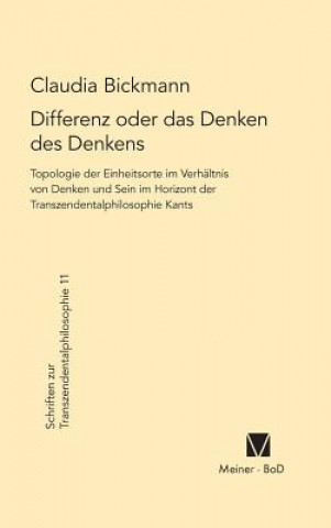 Differenz oder das Denken des Denkens