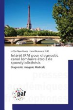 Interet Irm Pour Diagnostic Canal Lombaire Etroit de Spondylolisthesis