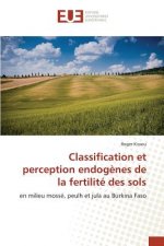 Classification Et Perception Endogenes de la Fertilite Des Sols