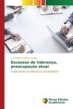 Escassez de lideranca, preocupacao atual