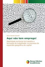 Aqui nao tem emprego!