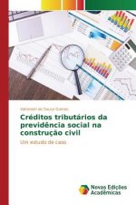 Creditos tributarios da previdencia social na construcao civil