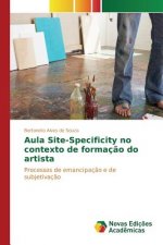 Aula Site-Specificity no contexto de formacao do artista