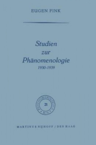 Studien Zur Phanomenologie, 1930--1939
