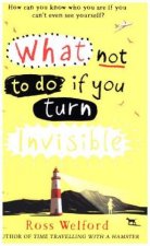 What Not to Do If You Turn Invisible