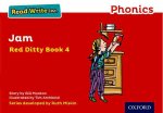Read Write Inc. Phonics: Red Ditty Book 4 Jam