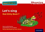 Read Write Inc. Phonics: Red Ditty Book 7 Let's Sing