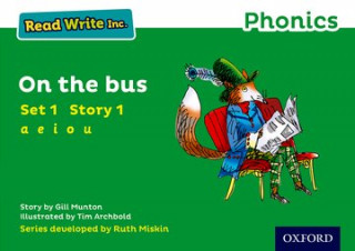 Read Write Inc. Phonics: Green Set 1 Storybook 1 On The Bus