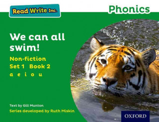 Read Write Inc. Phonics: Green Set 1 Non-fiction 2 We Can All Swim!