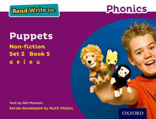 Read Write Inc. Phonics: Purple Set 2 Non-fiction 5 Puppets