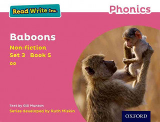 Read Write Inc. Phonics: Pink Set 3 Non-fiction 5 Baboons