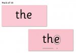 Read Write Inc. Phonics: Red Word Cards Pack of 10