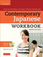 Contemporary Japanese Workbook Volume 1