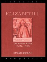 Elizabeth I and Foreign Policy, 1558-1603