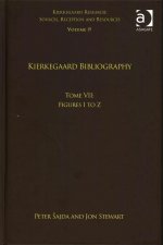 Volume 19, Tome VII: Kierkegaard Bibliography