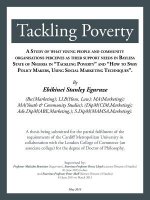 Tackling Poverty