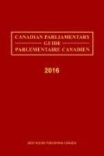 Canadian Parliamentary Directory, 2016